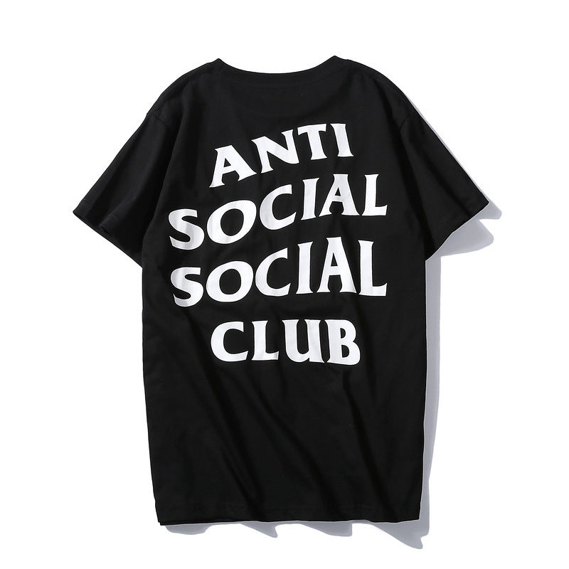 2017 Summer Couple's Loose Cotton T-Shirt with Print